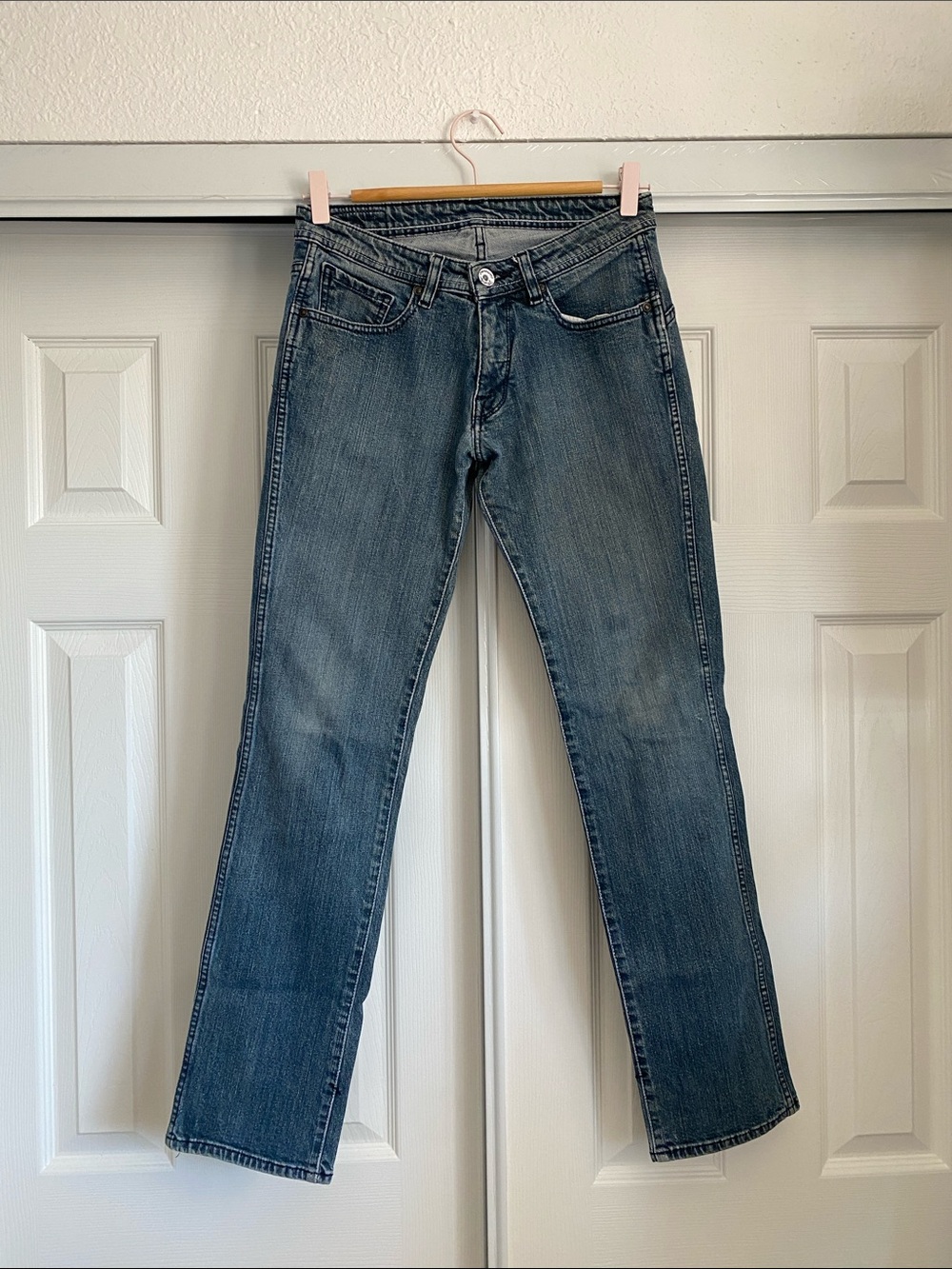 🌼  Women's Volcom Stone Straight-Leg Mid Wash Jeans size 30
